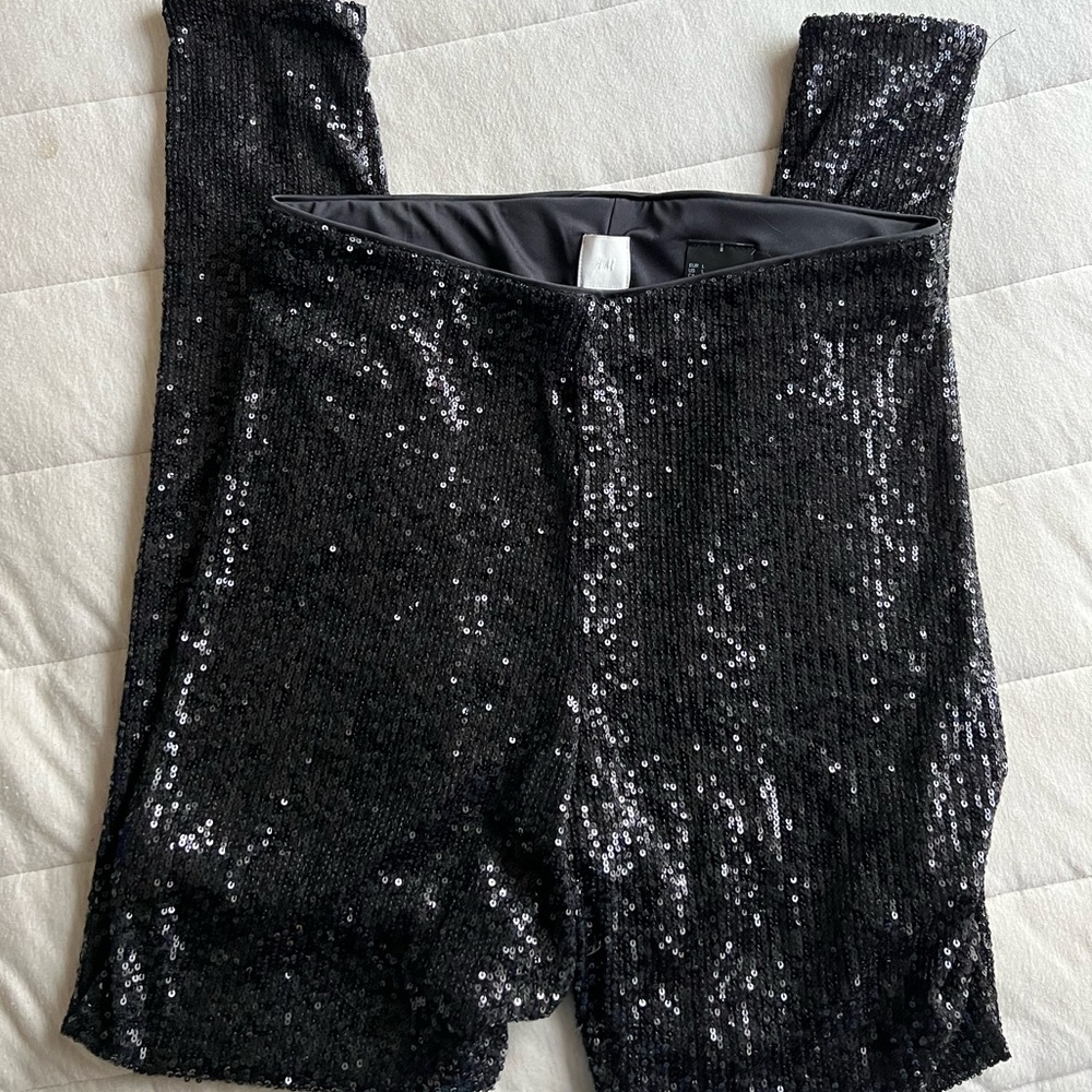 Black sequence pants - Picture 4 of 4